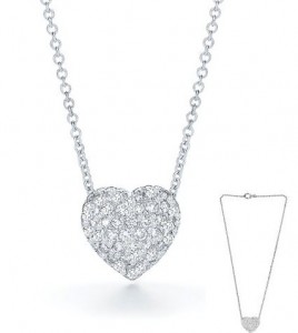 Swarovski Elements Crystal Heart Pendant Necklace