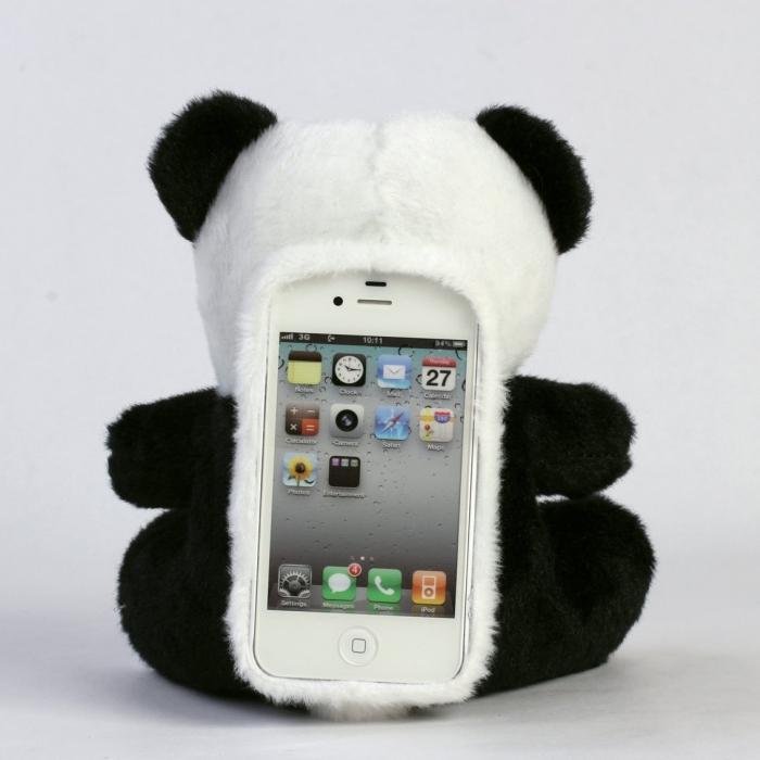 Plush Toy Cell Phone Case S4 i9500Panda