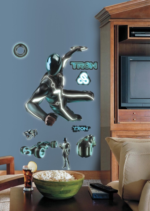 Tron Sam Peel and Stick Giant Wall Decal