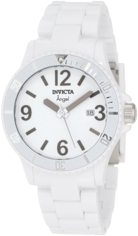 Invicta Women's 1207 Angel White Plastic Watch