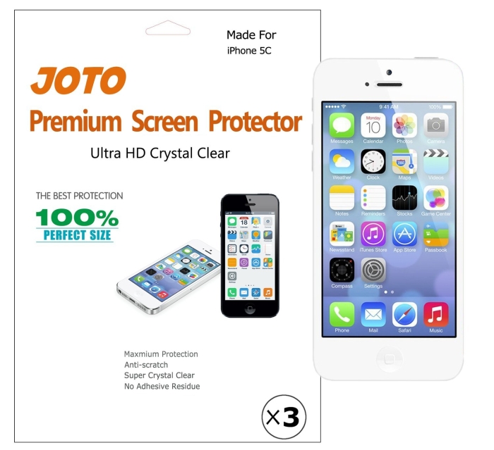 Premium Screen Protector Film for Apple iPhone 5C