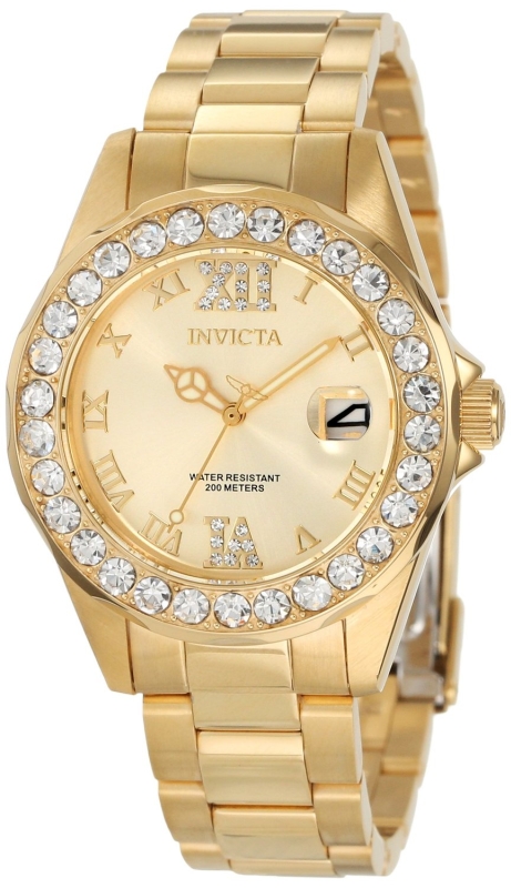 Invicta Womens plated Stainless Steel Watch