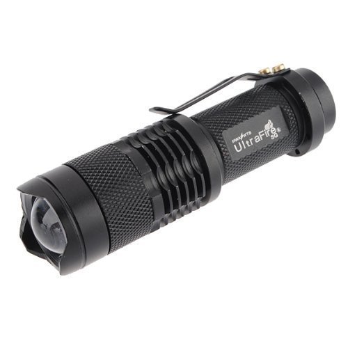 UltraFire® Mini Cree Led Flashlight Torch Adjustable Focus Light Lamp